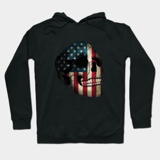 American Flag Skull Hoodie